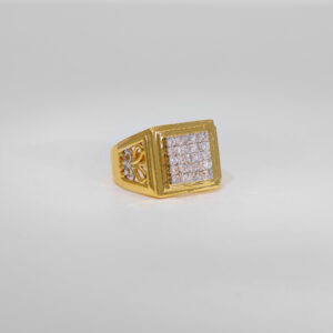 Club Men's Stone Ring