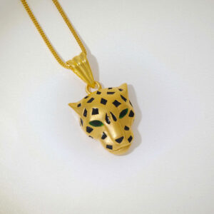 Jaguar Gold Pendent