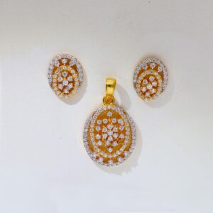 Orna Trellis Ladies Pendent Set