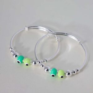 Green Guardian Evil Eye Baby Pandora