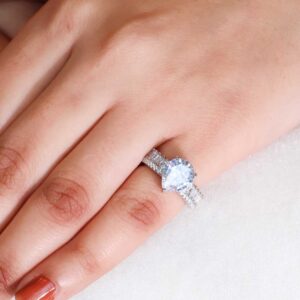Pear Radiance Ring