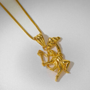 The Bajrangbali Pure Gold Pendent