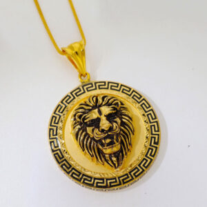 Zig-zag Lion Gents Pendent