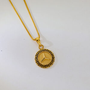 Versace Mercedes Gold Gents Pendant