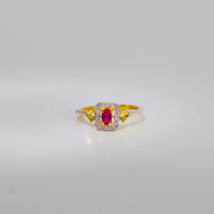Precious Red Stone Ring