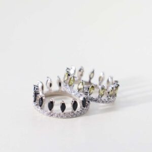 Marquise Crown Rings