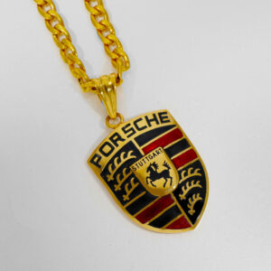 Porsche Precision Gents Gold Pendent