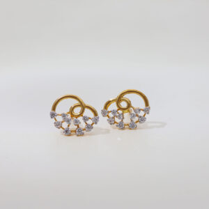 Zavya Stone Stud Earrings