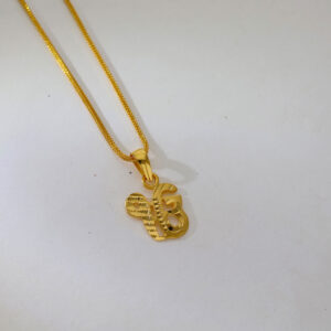 Religious Ek Omkar Gold Pendant