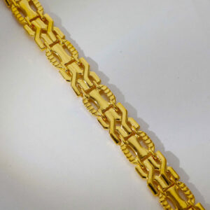 Classic Wrap Gold Gents Bracelet