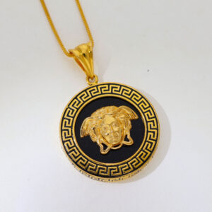 Black Plate Vercase Gents Pendent