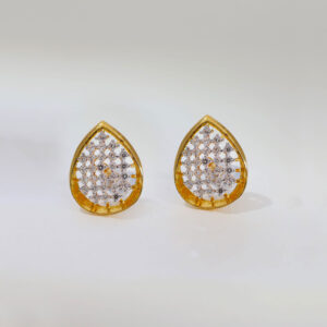 Asyrah Ornate Stone Stud Earrings