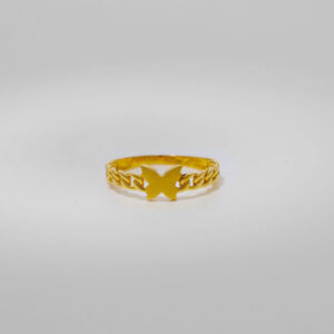 The Butterfly Band Ring