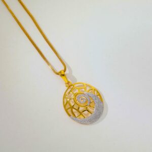 Glimmer Gold Ladies Pandent