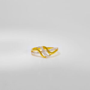 Yellow Gold Round Solitaire Ring