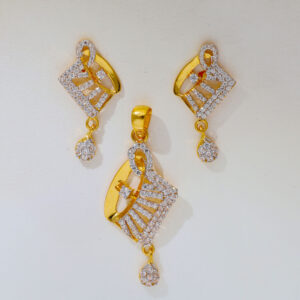 Designer Ladies Stone Pendant Set