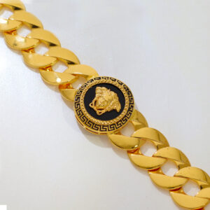 Fancy Versace Logo Mens Bracelet