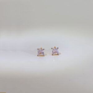 Petite Quad Stone Stud Earrings