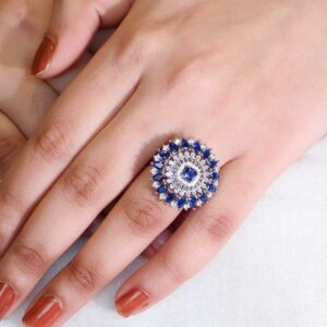 Starlight Sapphire Ring