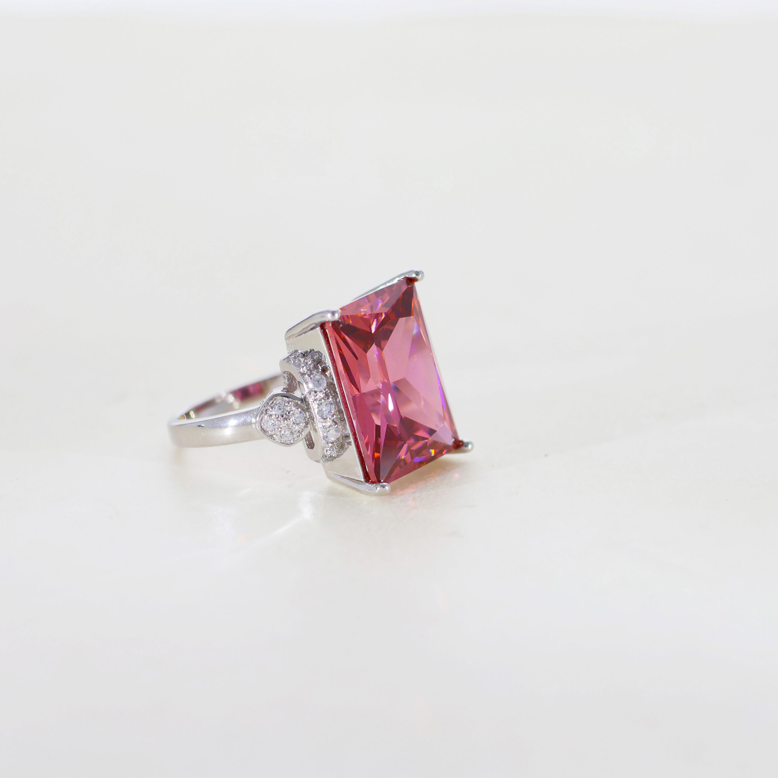 Pink Radiance Tourmaline Ring - Image 4