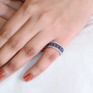 Crown Jewel Rings blue
