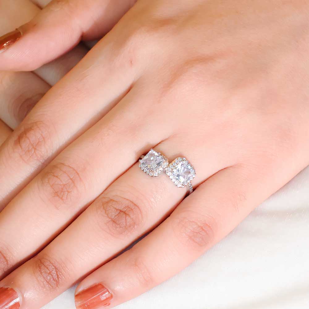 Duet Sparkle Ring
