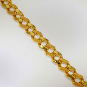 Vintage Anchor Gold Gents Bracelet