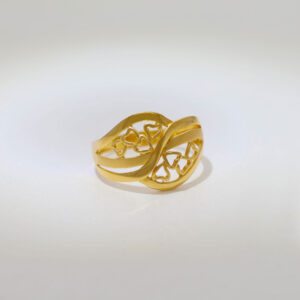 Lovely Gold Heart Ring