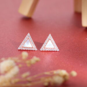 Contemporary Crystal Dangle Earrings