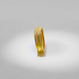 Diamond Cut Faceted Unisex Band