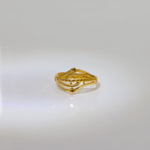 Party Wear Ladies Gold Ring