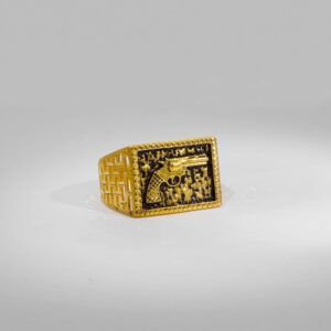 Designer Gun Gents Ring