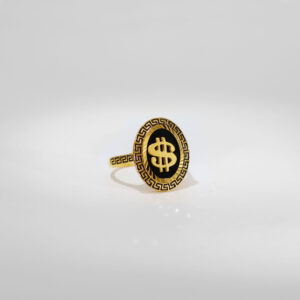 Unique Dollar Sign Ring
