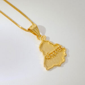Punjab State Map Gents Pendant