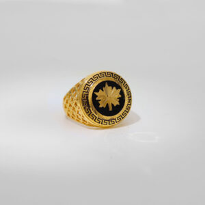 Designer Zig-Zag Gents Ring