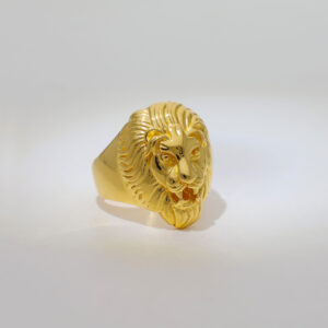 Lion Head Gents Ring