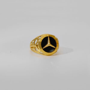Designer Mercedes Logo Ring