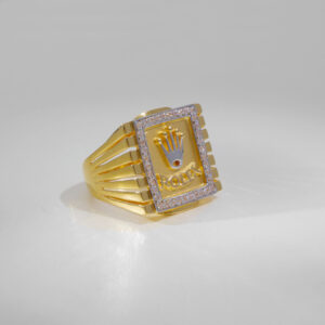 Rolex Crown Gents Ring