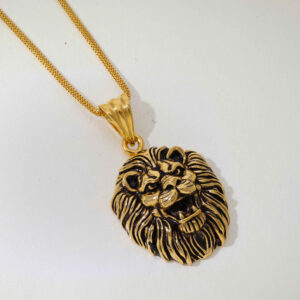 Antique Lion Pendant