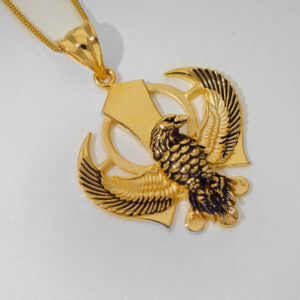Sikh Khanda Eagle  Pendent