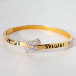 The Bold Bvlgari Gold Bracelet