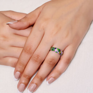 Buzz & Bloom Silver Band