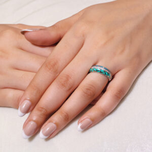 Ocean Breeze Silver Band