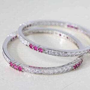 Rosy Charm Baby Kangans