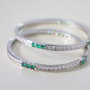 Green Twinkle Baby Kangans