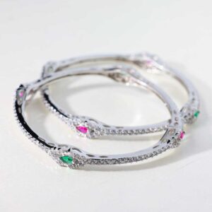 Peacock Petal Baby Bangles