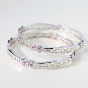 Starflower Lace Baby Kangans