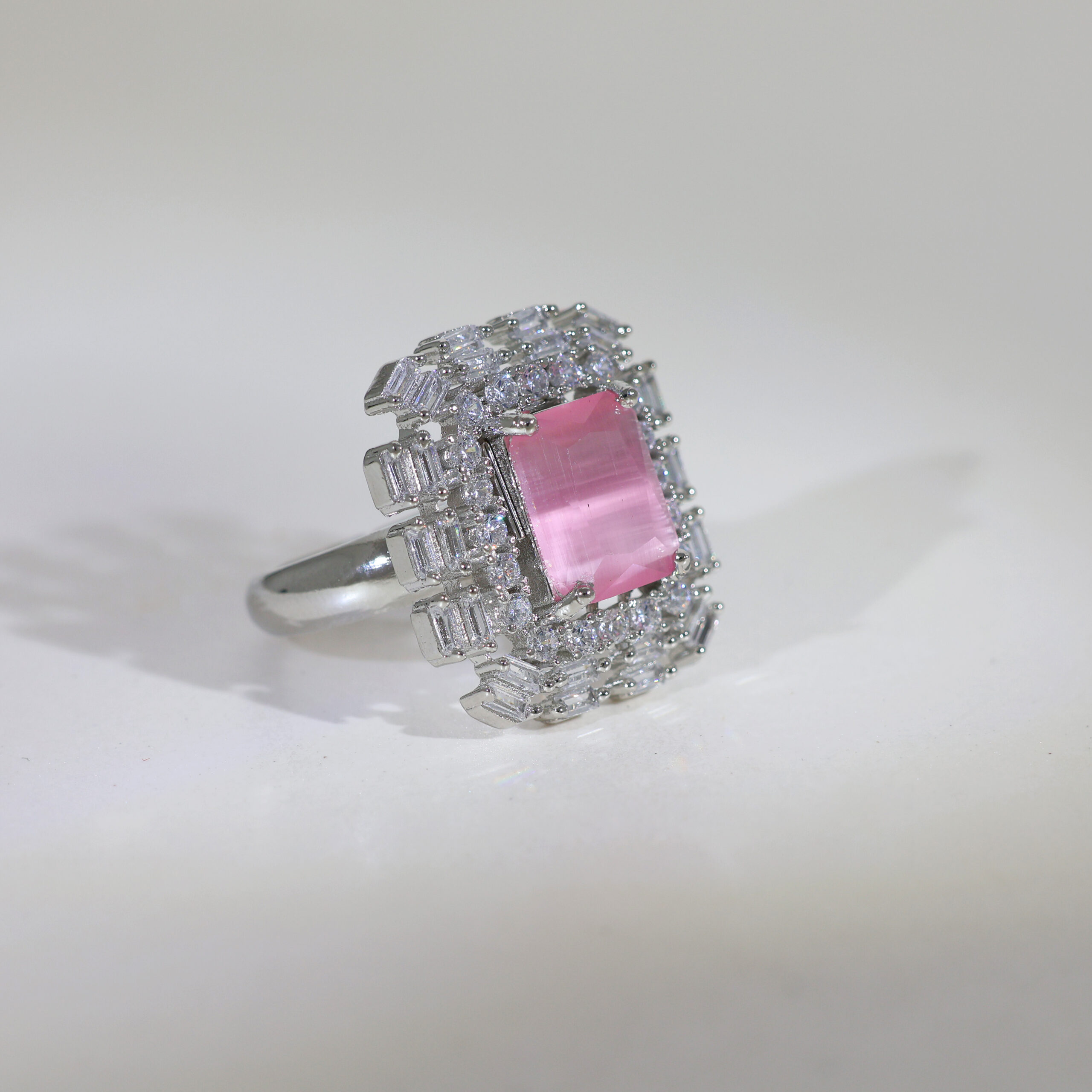 Petalstone Square Charm Ring - Image 2