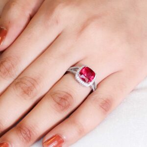 Ruby Mist Ring